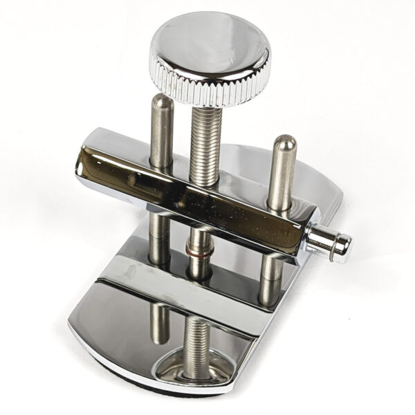 A bier pin utilized by Link Mortuary Equipment products