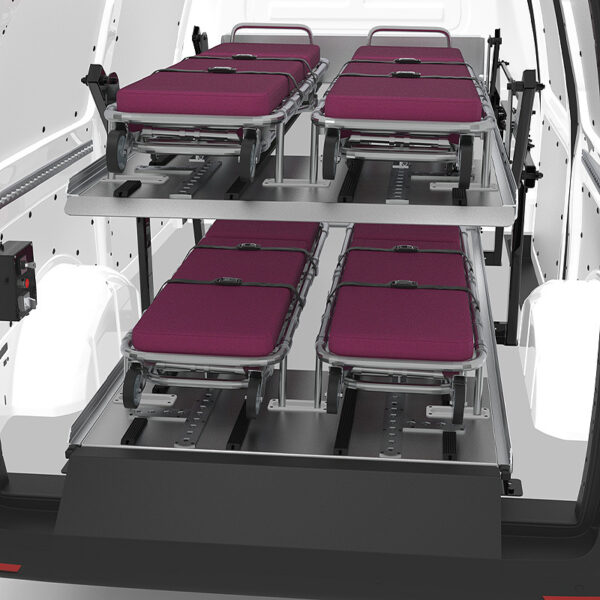 DD-EX2 fully loaded with 4 cots