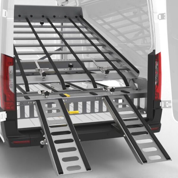 DD4000 upper ramp tilted down
