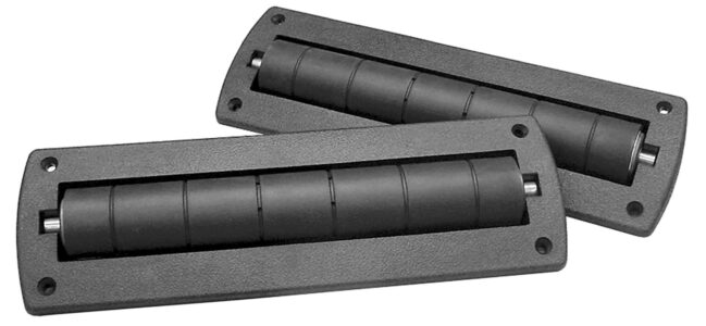2 CR60 casket rollers