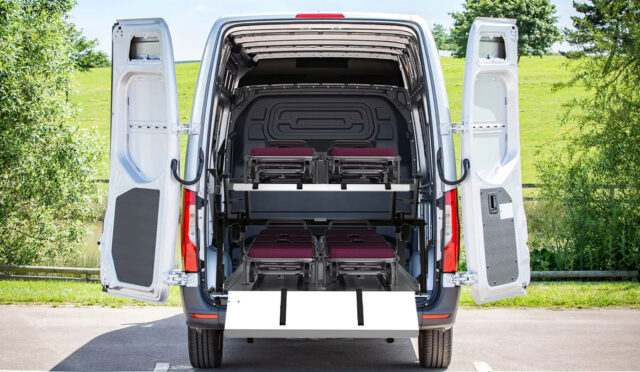DD2000-XLC installed in Sprinter Van