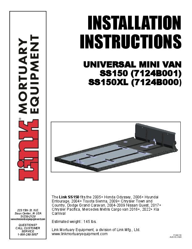 Single Deck - Mid-Sized Van document image - page 1