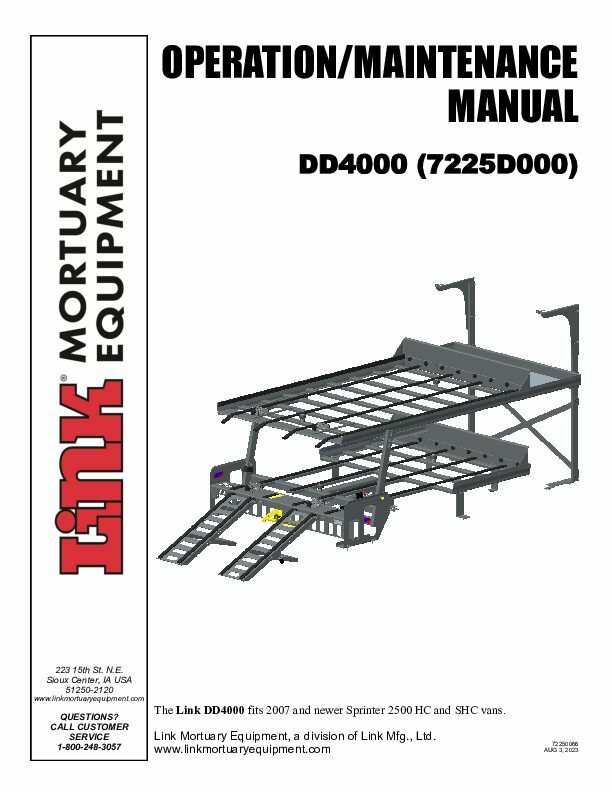 Double Deck - Cargo Van document image - page 1